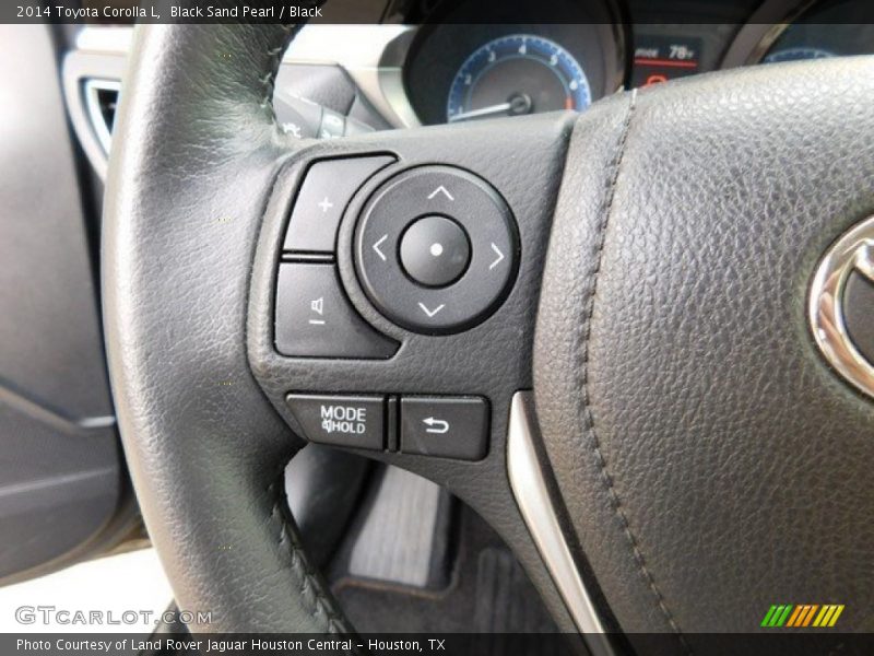 Black Sand Pearl / Black 2014 Toyota Corolla L