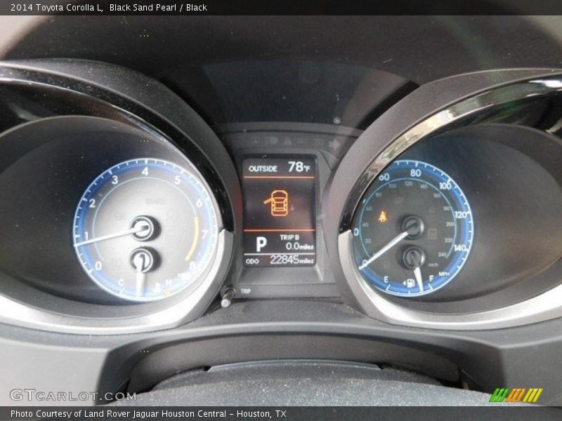 Black Sand Pearl / Black 2014 Toyota Corolla L