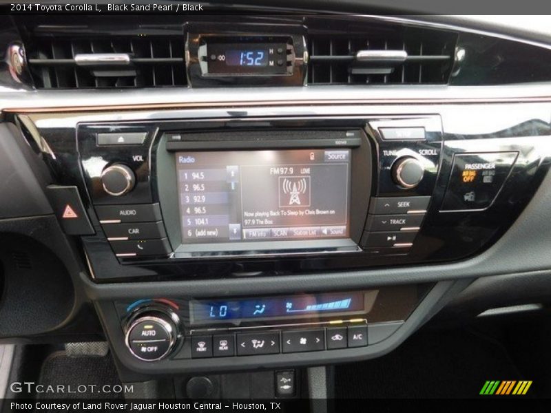 Black Sand Pearl / Black 2014 Toyota Corolla L