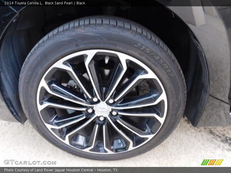 Black Sand Pearl / Black 2014 Toyota Corolla L