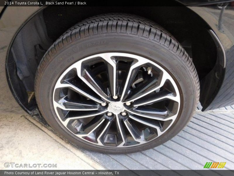 Black Sand Pearl / Black 2014 Toyota Corolla L