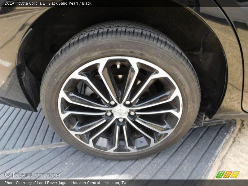 Black Sand Pearl / Black 2014 Toyota Corolla L
