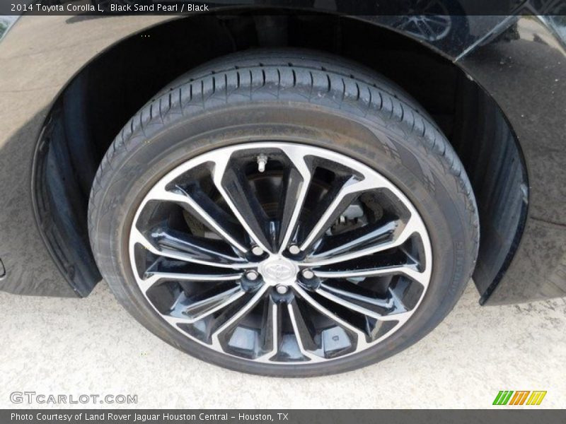 Black Sand Pearl / Black 2014 Toyota Corolla L