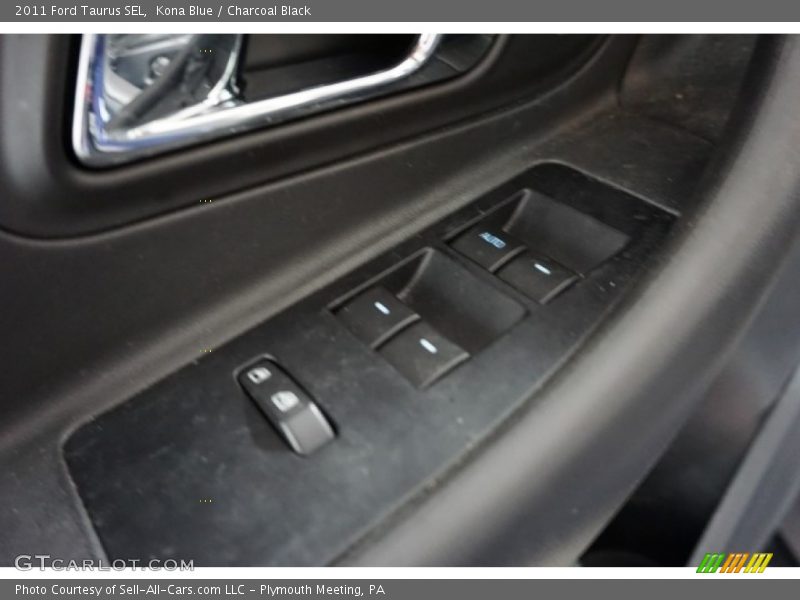 Kona Blue / Charcoal Black 2011 Ford Taurus SEL