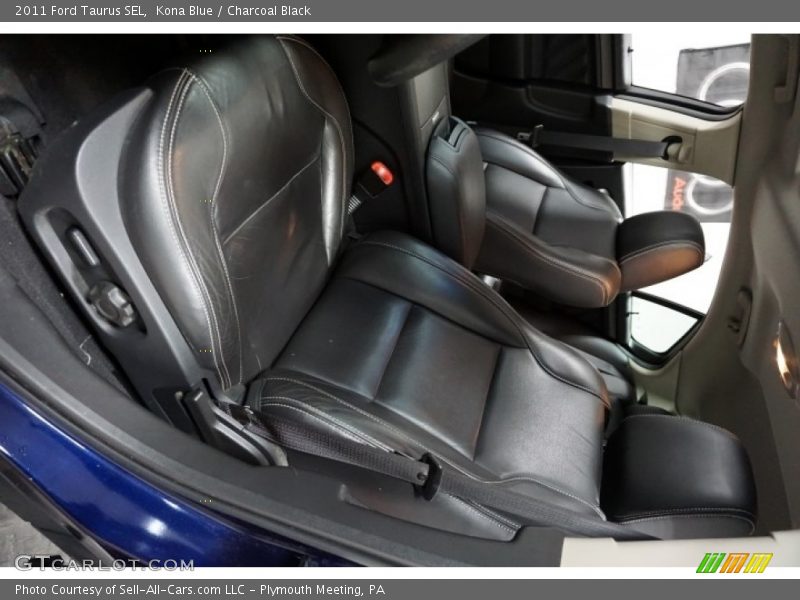 Kona Blue / Charcoal Black 2011 Ford Taurus SEL