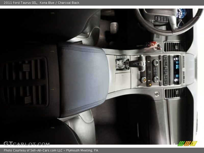 Kona Blue / Charcoal Black 2011 Ford Taurus SEL