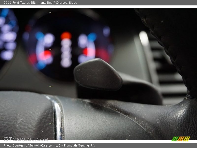 Kona Blue / Charcoal Black 2011 Ford Taurus SEL