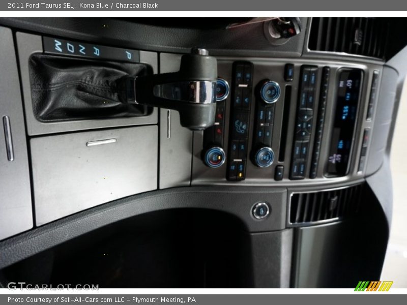 Kona Blue / Charcoal Black 2011 Ford Taurus SEL