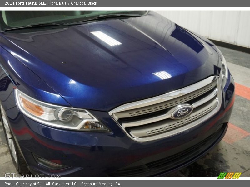 Kona Blue / Charcoal Black 2011 Ford Taurus SEL