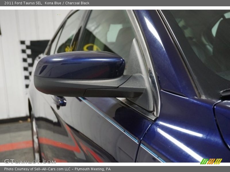 Kona Blue / Charcoal Black 2011 Ford Taurus SEL