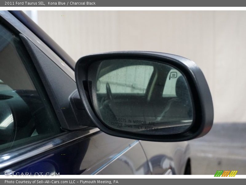 Kona Blue / Charcoal Black 2011 Ford Taurus SEL