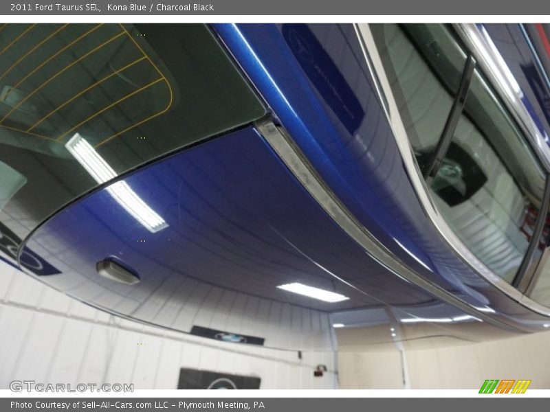 Kona Blue / Charcoal Black 2011 Ford Taurus SEL