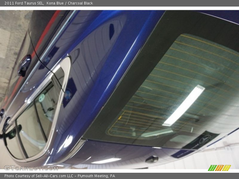 Kona Blue / Charcoal Black 2011 Ford Taurus SEL