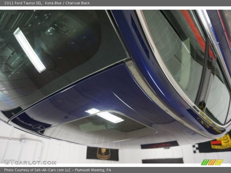 Kona Blue / Charcoal Black 2011 Ford Taurus SEL