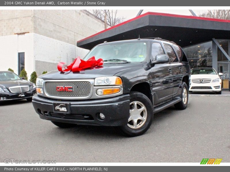 Carbon Metallic / Stone Gray 2004 GMC Yukon Denali AWD