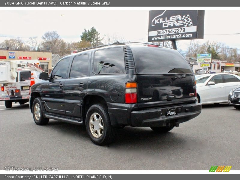 Carbon Metallic / Stone Gray 2004 GMC Yukon Denali AWD