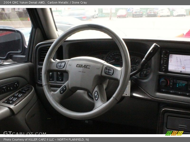 Carbon Metallic / Stone Gray 2004 GMC Yukon Denali AWD
