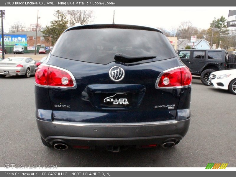 Ming Blue Metallic / Ebony/Ebony 2008 Buick Enclave CXL AWD
