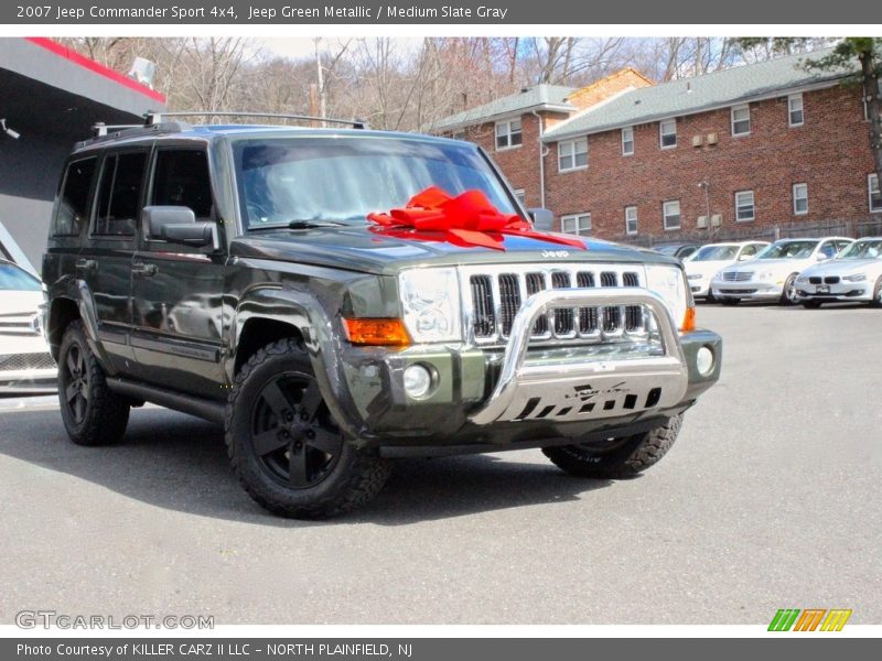 Jeep Green Metallic / Medium Slate Gray 2007 Jeep Commander Sport 4x4