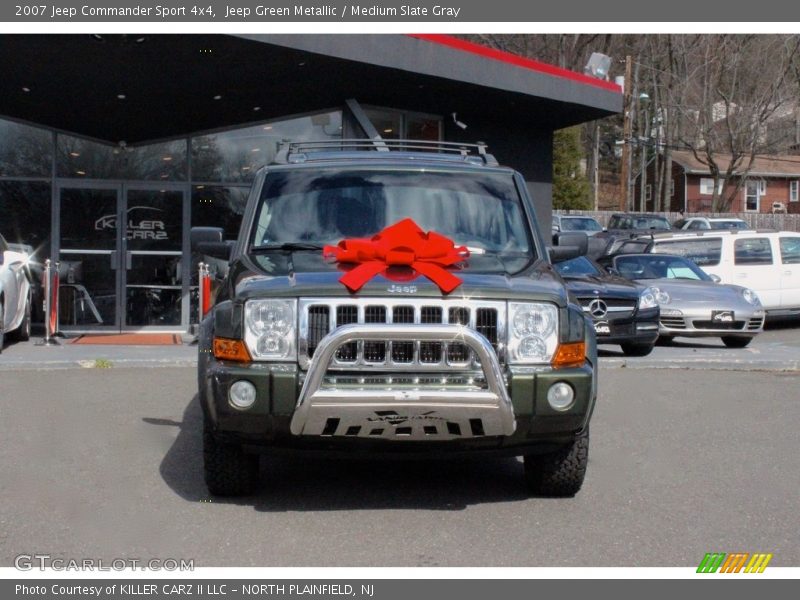 Jeep Green Metallic / Medium Slate Gray 2007 Jeep Commander Sport 4x4