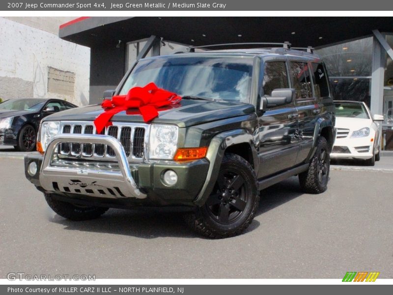 Jeep Green Metallic / Medium Slate Gray 2007 Jeep Commander Sport 4x4