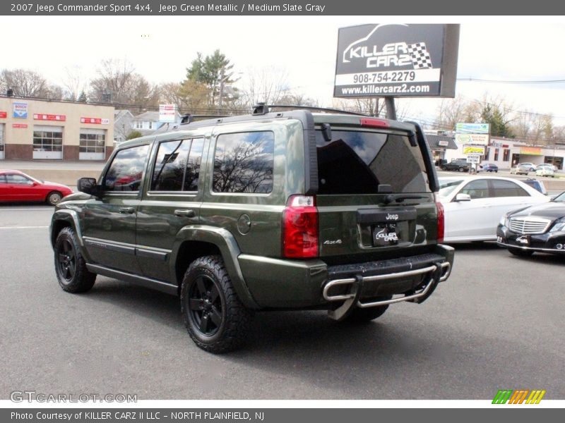 Jeep Green Metallic / Medium Slate Gray 2007 Jeep Commander Sport 4x4