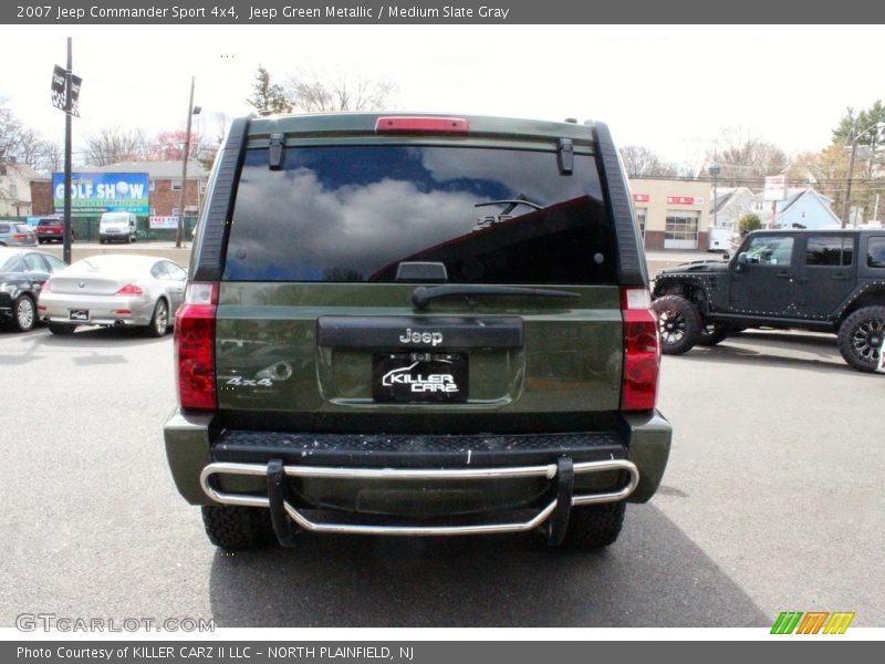 Jeep Green Metallic / Medium Slate Gray 2007 Jeep Commander Sport 4x4