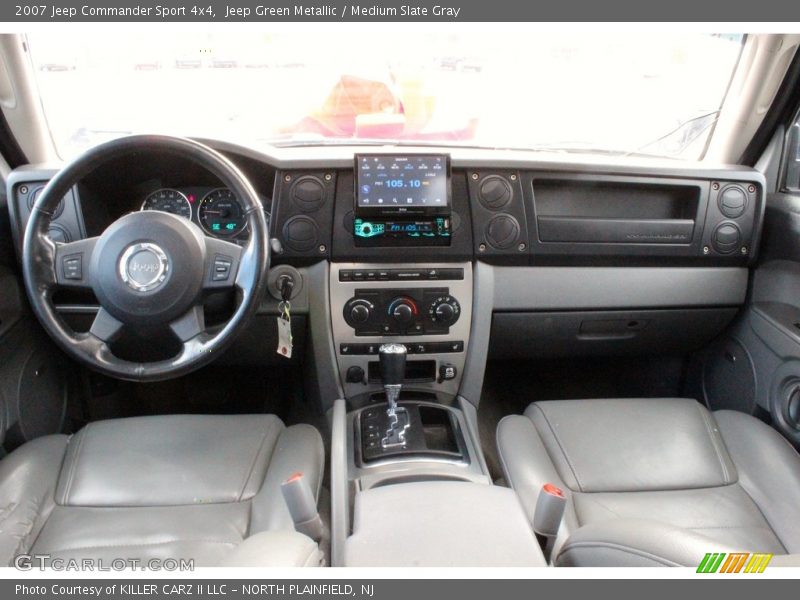 Jeep Green Metallic / Medium Slate Gray 2007 Jeep Commander Sport 4x4