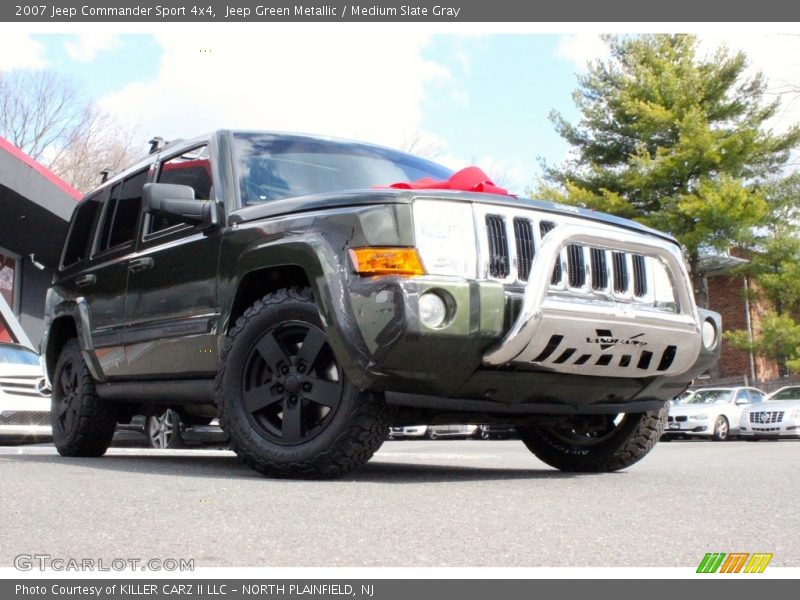 Jeep Green Metallic / Medium Slate Gray 2007 Jeep Commander Sport 4x4