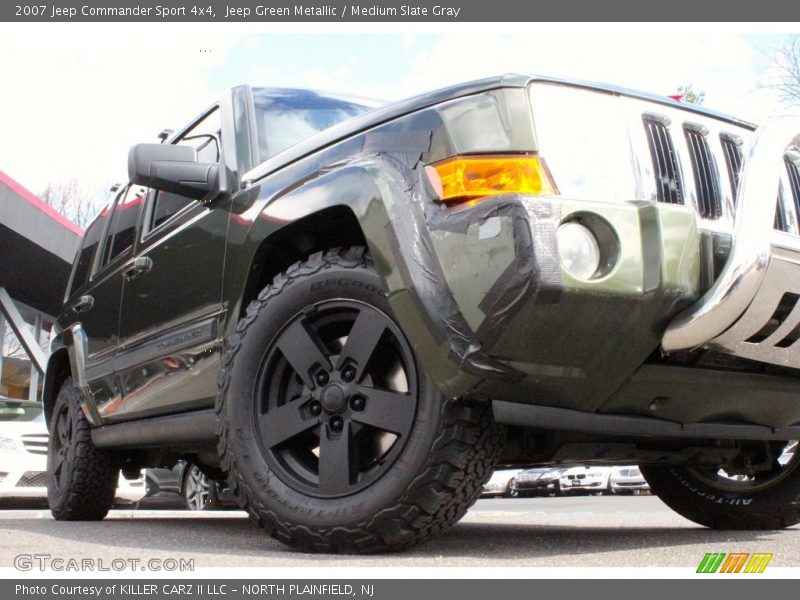 Jeep Green Metallic / Medium Slate Gray 2007 Jeep Commander Sport 4x4