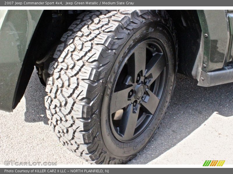 Jeep Green Metallic / Medium Slate Gray 2007 Jeep Commander Sport 4x4