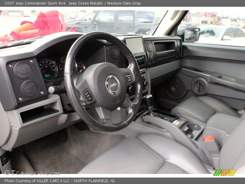 Jeep Green Metallic / Medium Slate Gray 2007 Jeep Commander Sport 4x4