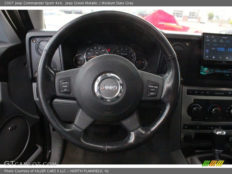 Jeep Green Metallic / Medium Slate Gray 2007 Jeep Commander Sport 4x4