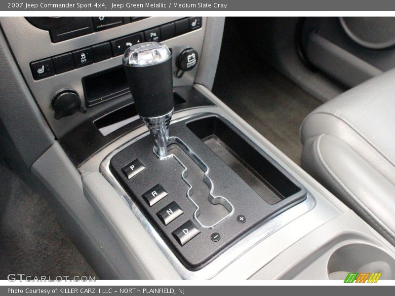 Jeep Green Metallic / Medium Slate Gray 2007 Jeep Commander Sport 4x4