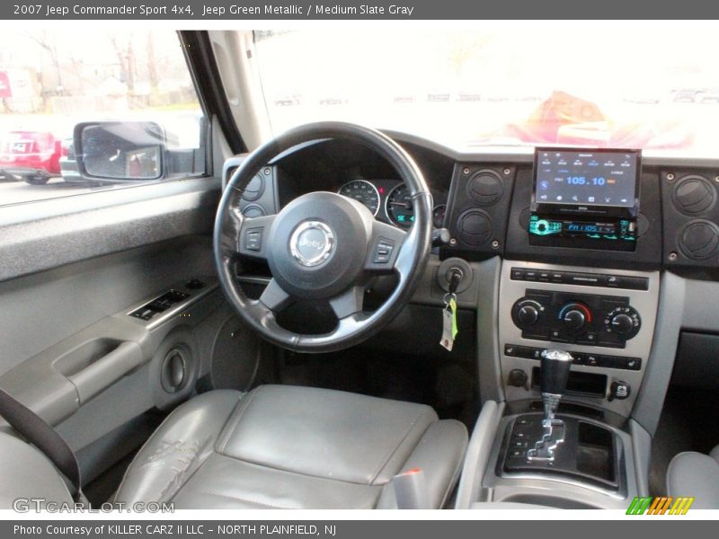 Jeep Green Metallic / Medium Slate Gray 2007 Jeep Commander Sport 4x4