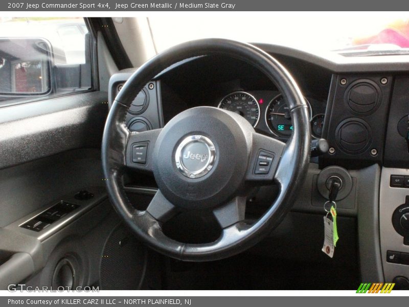 Jeep Green Metallic / Medium Slate Gray 2007 Jeep Commander Sport 4x4