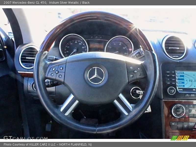 Iridium Silver Metallic / Black 2007 Mercedes-Benz GL 450