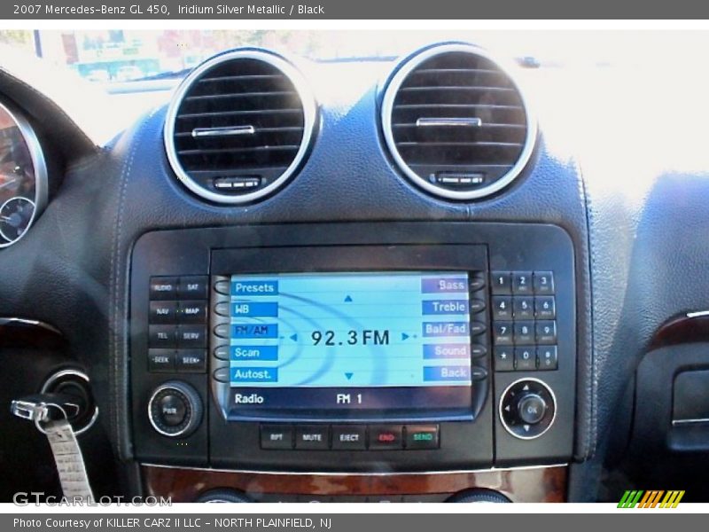 Iridium Silver Metallic / Black 2007 Mercedes-Benz GL 450