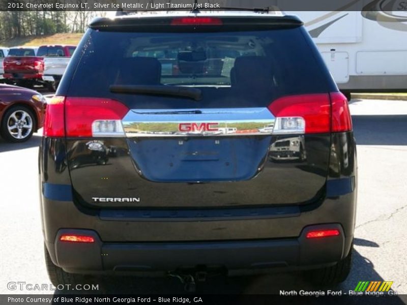 Silver Ice Metallic / Light Titanium/Jet Black 2012 Chevrolet Equinox LT