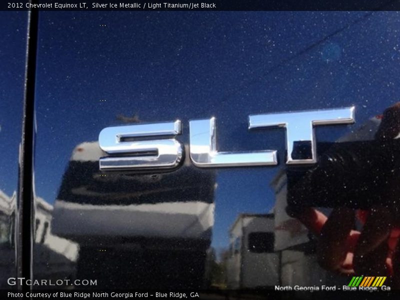Silver Ice Metallic / Light Titanium/Jet Black 2012 Chevrolet Equinox LT