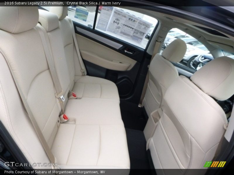 Crystal Black Silica / Warm Ivory 2016 Subaru Legacy 2.5i Premium