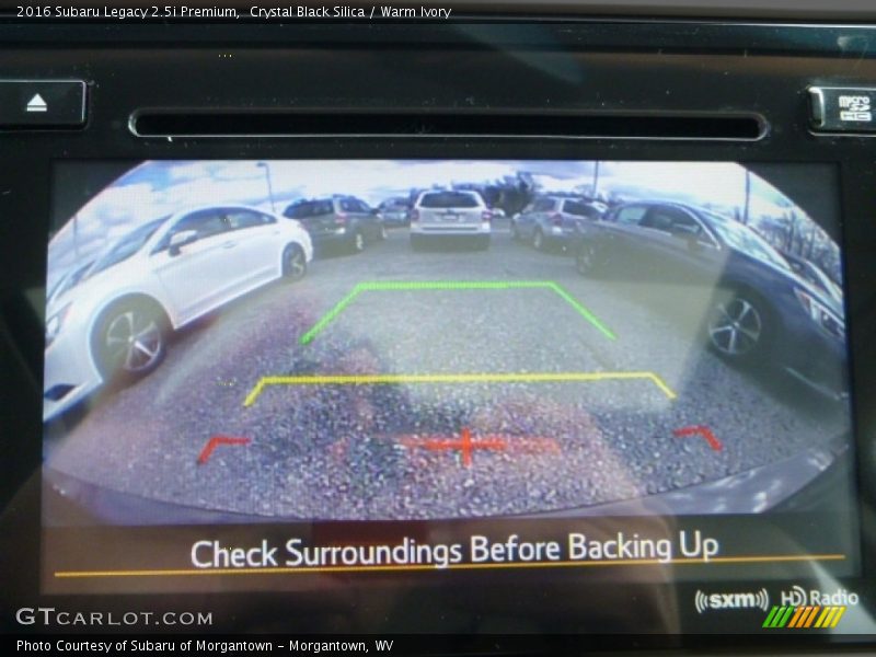 Crystal Black Silica / Warm Ivory 2016 Subaru Legacy 2.5i Premium