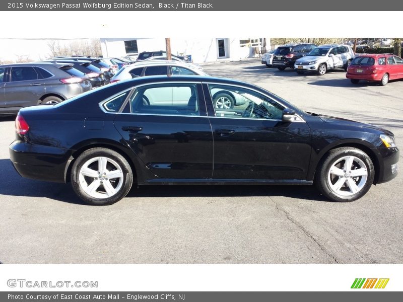 Black / Titan Black 2015 Volkswagen Passat Wolfsburg Edition Sedan