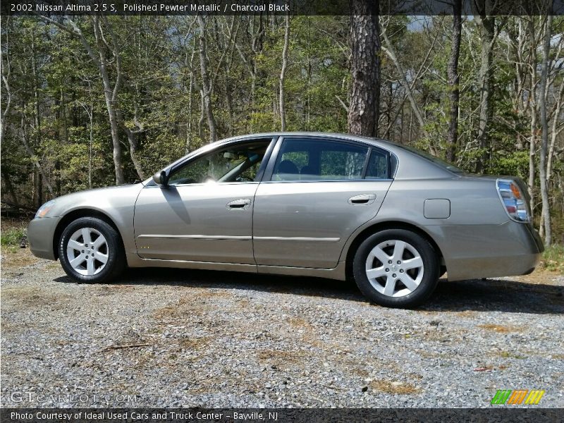 Polished Pewter Metallic / Charcoal Black 2002 Nissan Altima 2.5 S