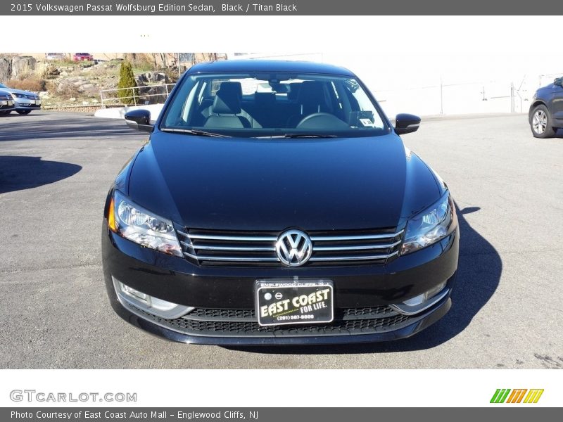 Black / Titan Black 2015 Volkswagen Passat Wolfsburg Edition Sedan