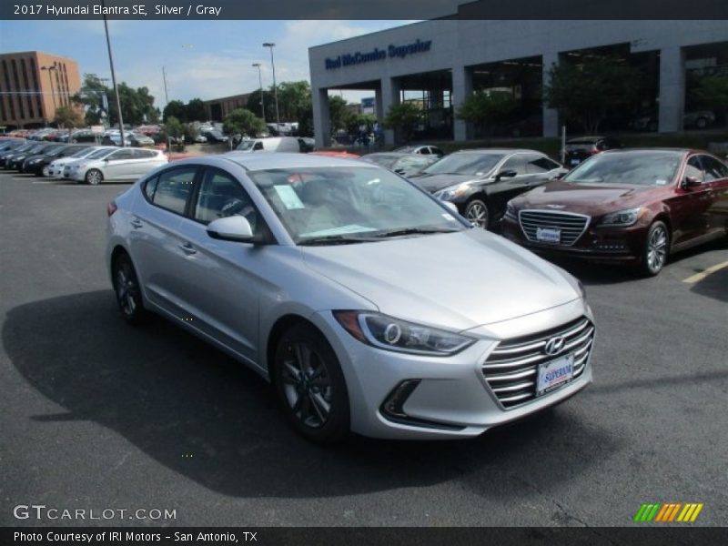Silver / Gray 2017 Hyundai Elantra SE