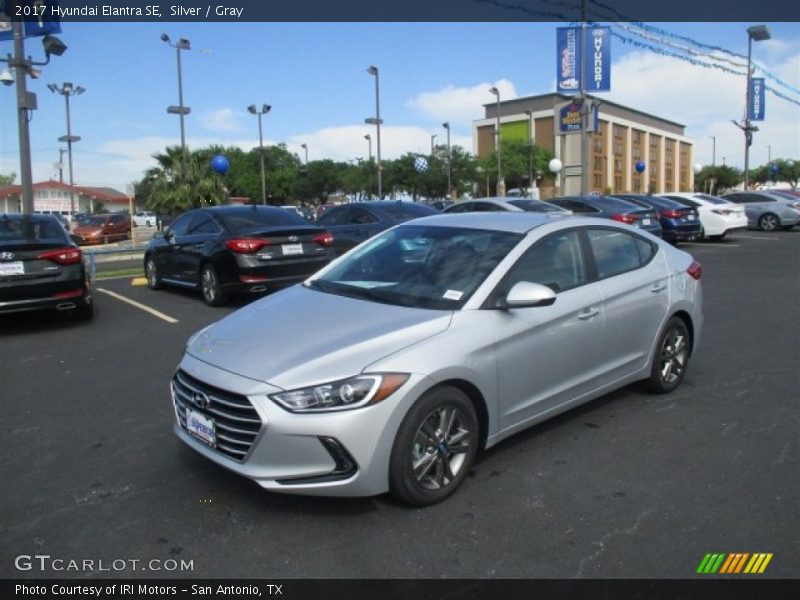 Silver / Gray 2017 Hyundai Elantra SE