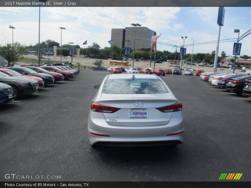 Silver / Gray 2017 Hyundai Elantra SE