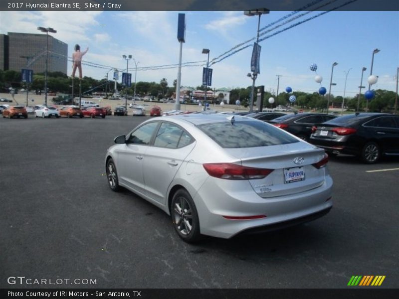 Silver / Gray 2017 Hyundai Elantra SE