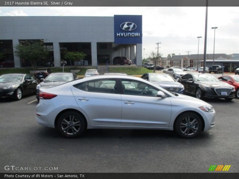 Silver / Gray 2017 Hyundai Elantra SE